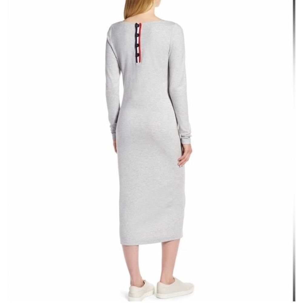 1901 XXL Knit Midi Dress Nordstrom Cotton Minimalist Athleisure Cotton Modest
